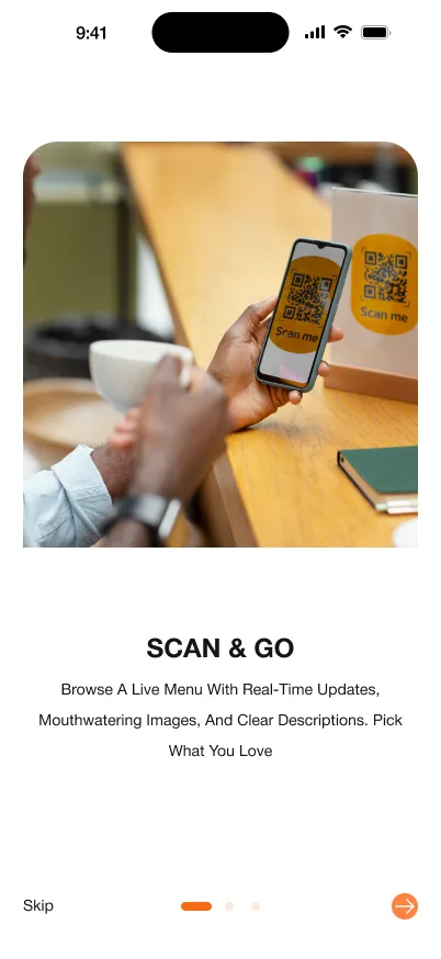 MenuCard Customer View