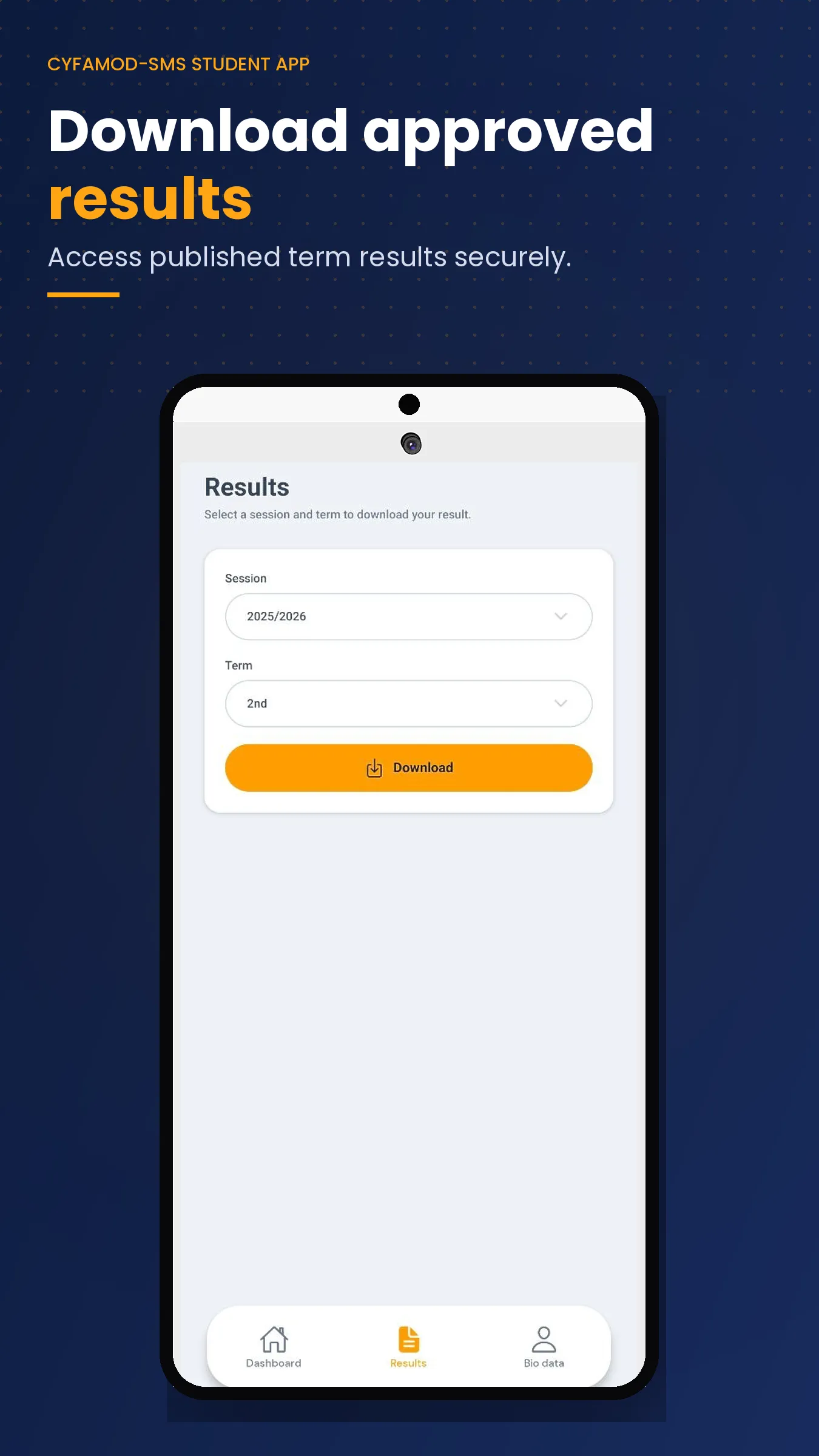 Student Term Results Card